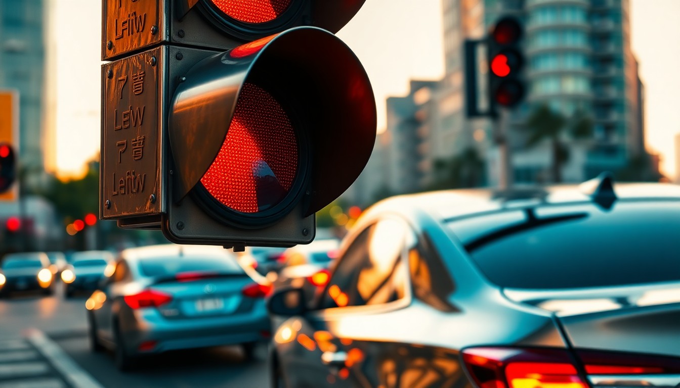 Griller un feu rouge : ce que dit le Code de la route